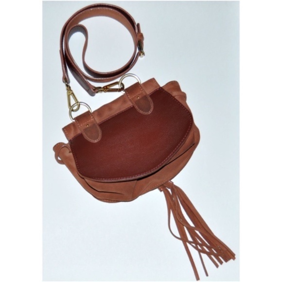SEE BY CHLOÉ Collins Leather & Suede Messanger Bag - Picture 4 of 8
